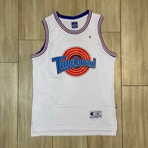 Vintage Champion Tune Squad Jersey Space Jam Taz Mens M White NBA